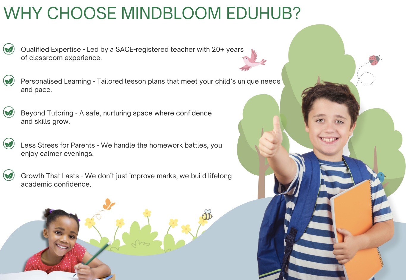MindBloom EduHub Banner